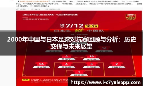 2000年中国与日本足球对抗赛回顾与分析：历史交锋与未来展望